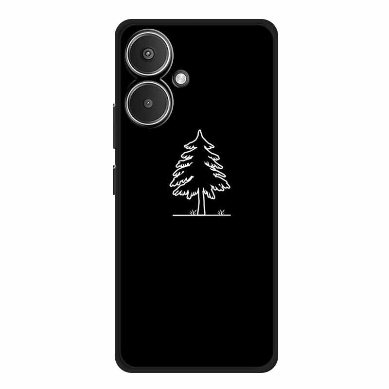 For Xiaomi Redmi 13C 5G / Redmi 13R 5G Case TPU Linear Pattern Printing Back Phone Cover For Xiaomi Redmi 13C 5G / Redmi 13R 5G Case TPU Linear Pattern Printing Back Phone Cover